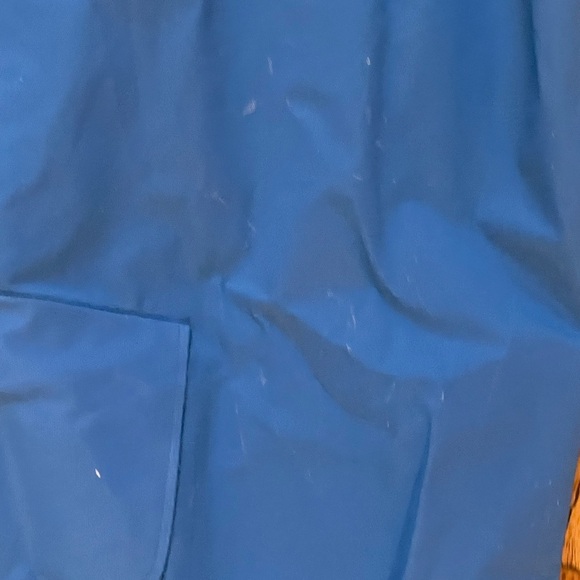 Retro Blue Yachting PVC Rain Jacket O/S - Picture 9 of 14